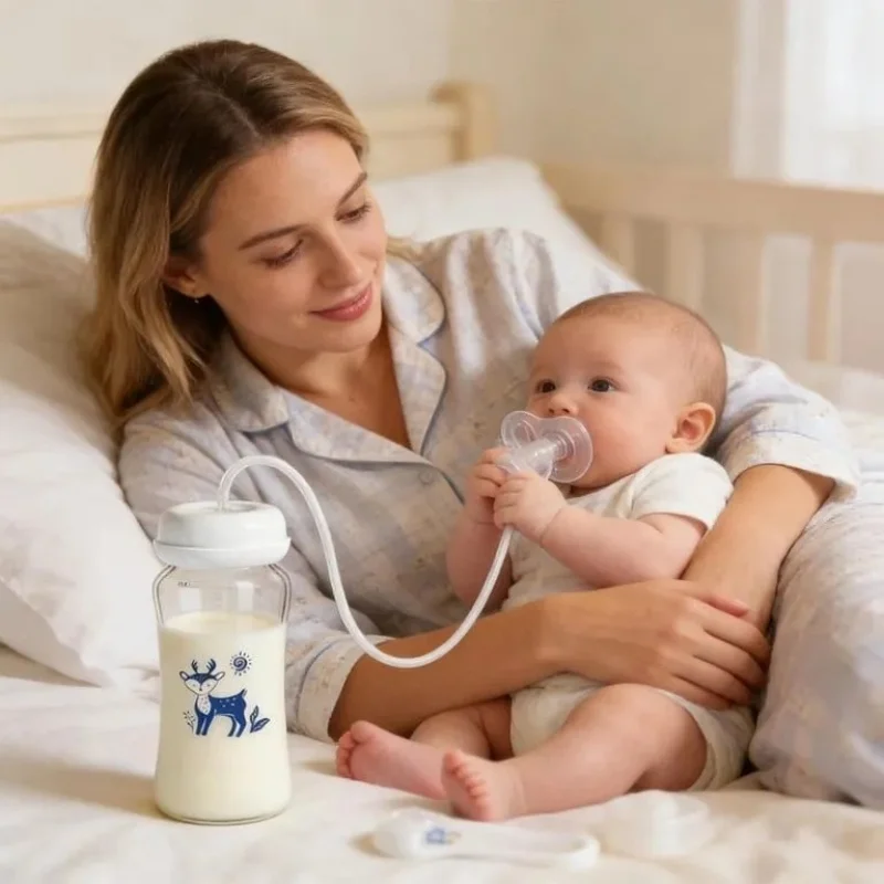 Hands-Free Baby Feeding Bottle - Image 5