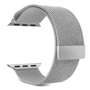 Silver | Apple Watch Milanese Magnetic Loop Strap